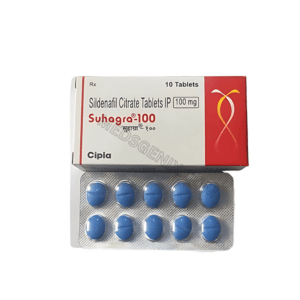 Suhagra 100 Mg (Sildenafil Citrate)