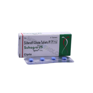 Suhagra 25 Mg (Sildenafil Citrate)
